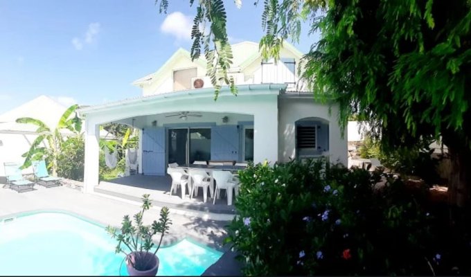 Charming Villa vacation rental with private pool near Orient beach