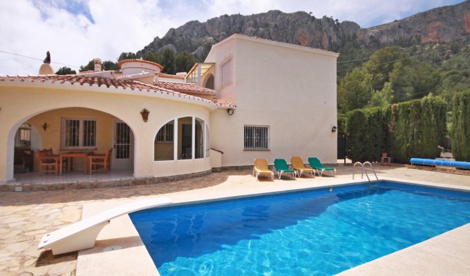 Villa to rent in Calpe  private pool Alicante (Costa Blanca)