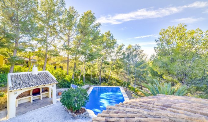 ALTEA LA VELLA Villa rentals private pool Alicante Costa Blanca