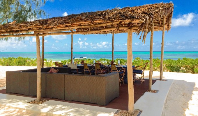 Zanzibar Beachfront Villa rentals Matemwe private pool Chef Staff