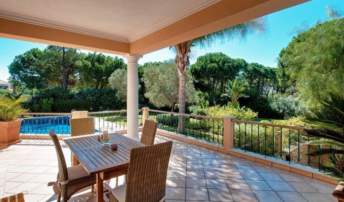 Quinta do Lago Portugal Luxury Villa Holiday Rental with private pool and golf view, Algarve