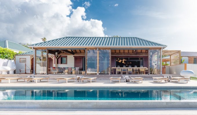 St Martin Cul de Sac Villa rentals private Pool Oceanfront
