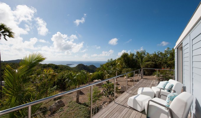 St Barths Holiday Rentals - Ocean view Luxury Villa Vacation Rentals in St Barthelemy - Gouverneur - FWI