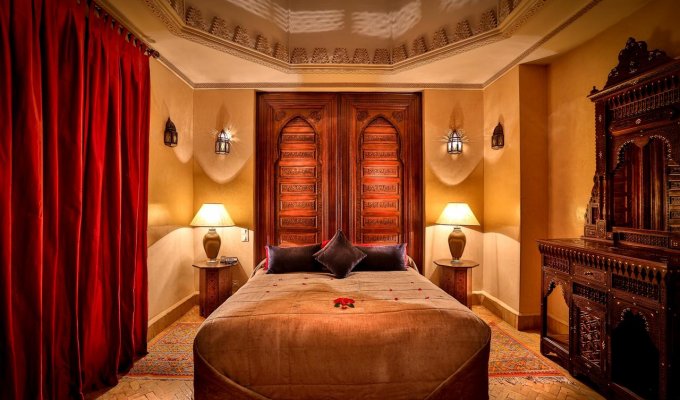 Terace of charmed riad in Marrakech