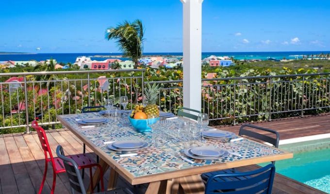 Saint-Martin Orient Bay Villa rentals with Pool ocean view