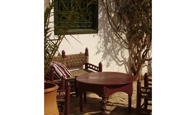  living room of luxury villa in Essaouira 
