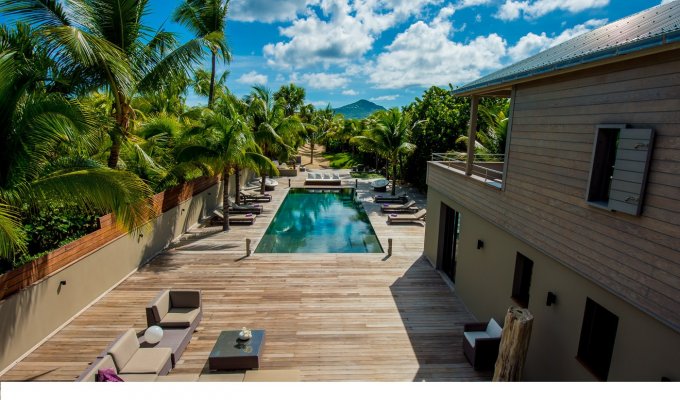 St Barts Villa Vacation Rentals with private pool & ocean views -Anse des Cayes - FWI