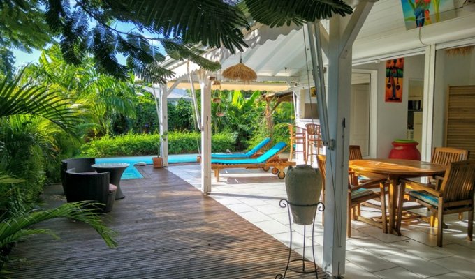 Guadeloupe Villa Rentals in Saint François is 150m from the beach of La Coulée