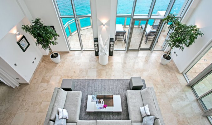 Sint Maarten Cupecoy Penthouse rentals with pool Ocean view