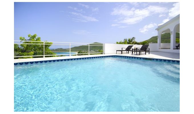 ST MAARTEN - Luxury ocean view villa rental with pool - Tamarind Hill - Netherlands Antilles - Caribbean - DWI