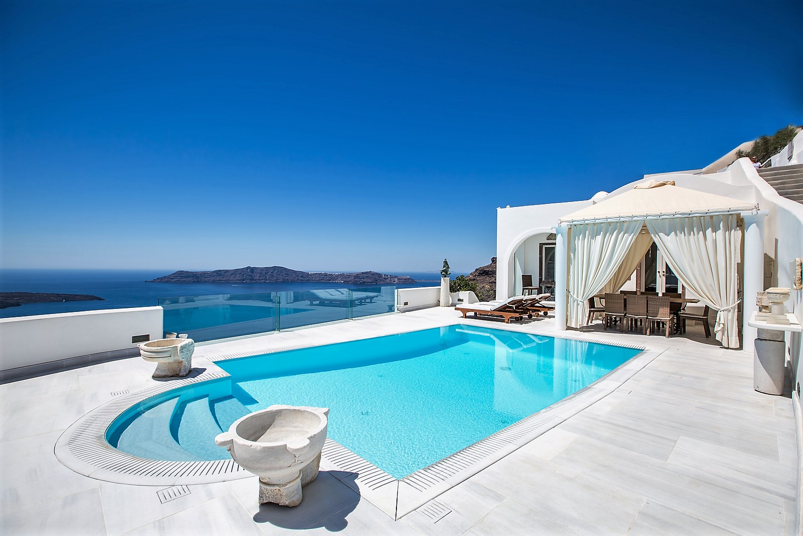 Greece Santorini Villa Vacation rentals private pool