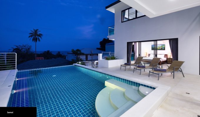 Thailand Villa Vacation rentals in Koh Samui on the hills of Lamai with private pool