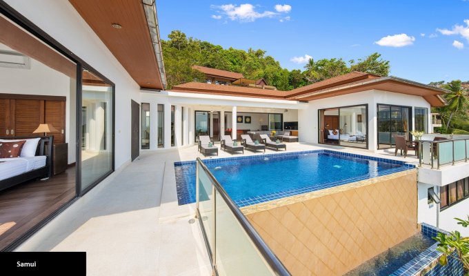 Thailand Villa Vacation rentals in Koh Samui with private pool 2km from Lamai beach