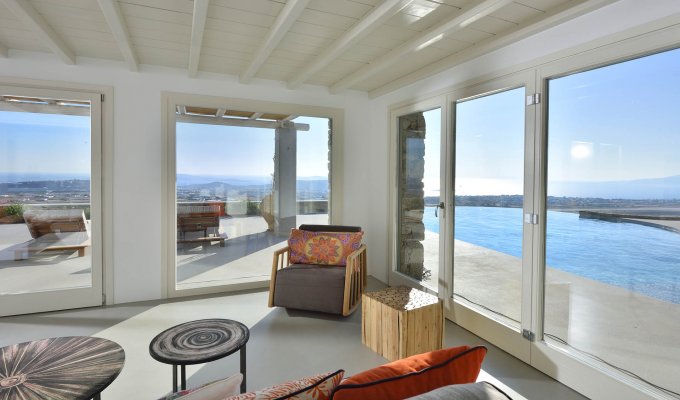 Greece Seaview Villa Vacation rentals Mykonos  private pool