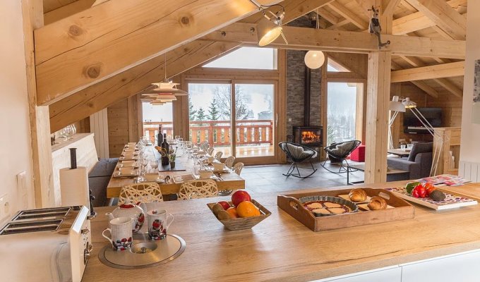 Montgenevre Luxury Chalet Rentals Ski slopes Sauna
