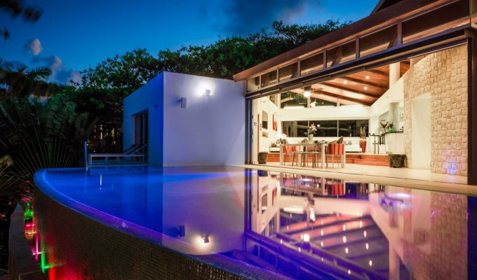 Mayan Riviera - Playa del Carmen beachfront villa vacation rentals with private pool and staff - 1 min Playacar Beach