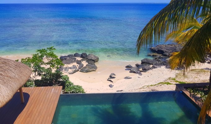 Tamarin Beachfront Villa holiday rentals with private pool and wifi Mauritius