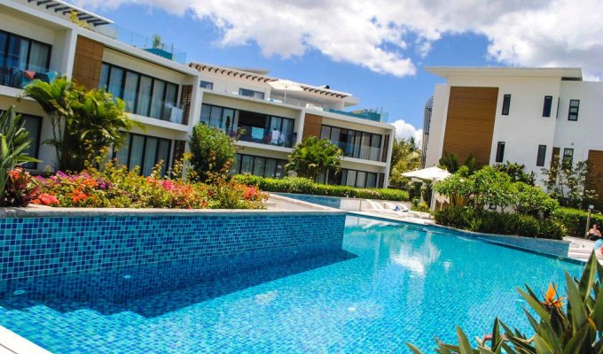 Flic en Flac Beachfront Apartment holiday rentals with mountain view and wifi,Mauritius
