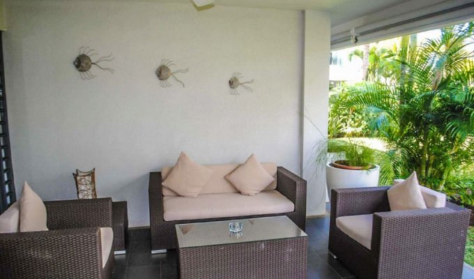 Tamarin beachfront Apartment holiday rentals with communal pool and wifi,Mauritius