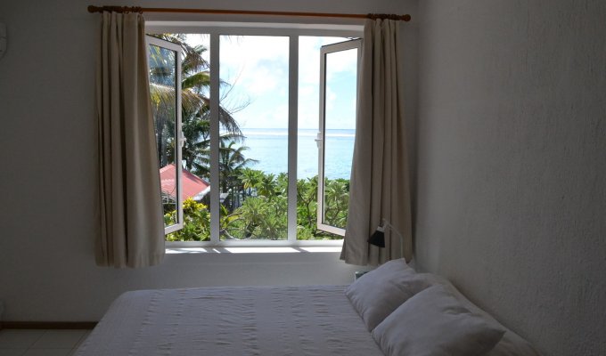 Beachfront Mauritius Villa rentals in Pointe d'Esny  south coast with lagoon view
