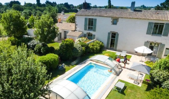 Vendee Holiday Home Rental Saint Jean de Monts private pool