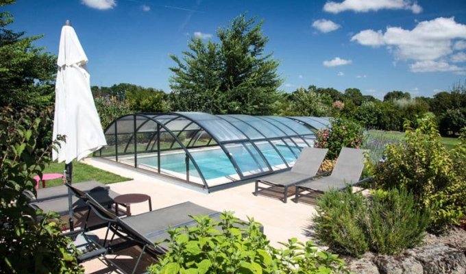 Vendee Holiday Home Rental Challans with private pool