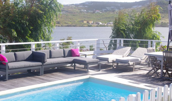 St Martin villa rental with private pool  400 m from Orient Bay beach