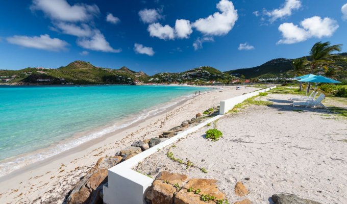 Beachfront St Barts Luxury Villa Vacation Rentals - St Jean beach - Coral Reef Property - FWI