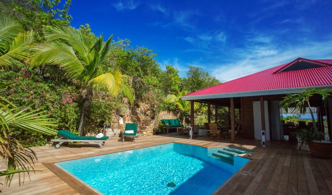 Seaview Luxury St Barts Villa Vacation Rentals with private pool - Hillside of Grand fond - FWI