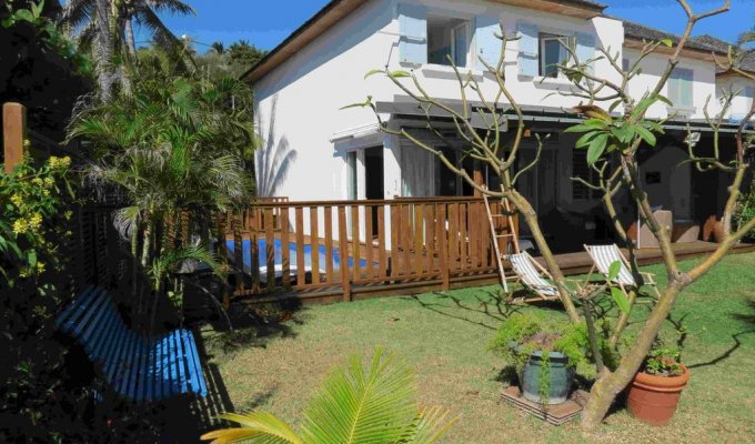 Reunion island Beachfront villa rental in St Gilles les Bains with private pool