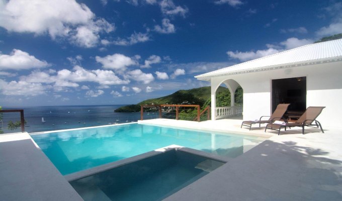 Bequia holiday villa rental sea views and intinity pool - St Vincent and Grenadines - Caribbean -