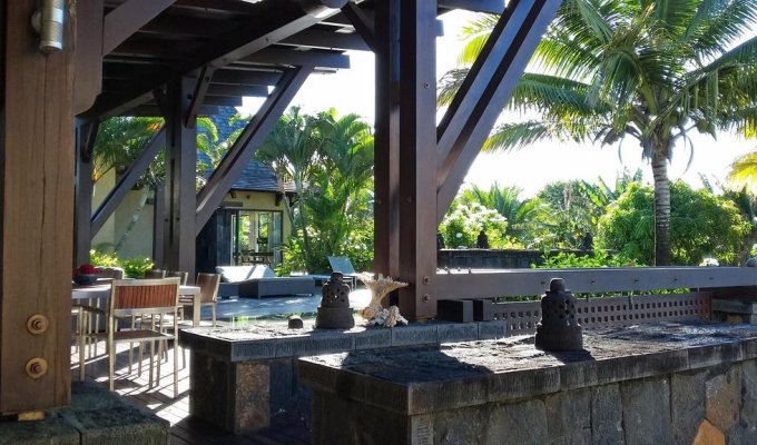 Mauritius Luxury Villa Rentals Bel Ombre 5 mins walk to beach private pool with staff