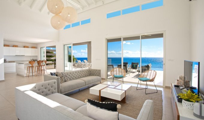 ST MAARTEN  Luxury vacation villa rental Sea view  Indigo Bay Caribbean
