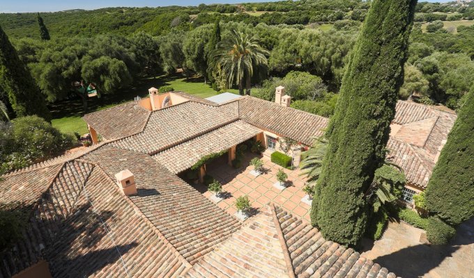 A traditional Andalusian villa