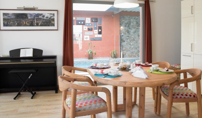 Ardennes Cottage holiday rental 5*with heated pool, fitness room and sauna