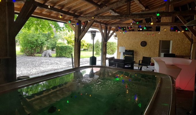 Champagne Cottage rental with private Jacuzzi near Lac du Der