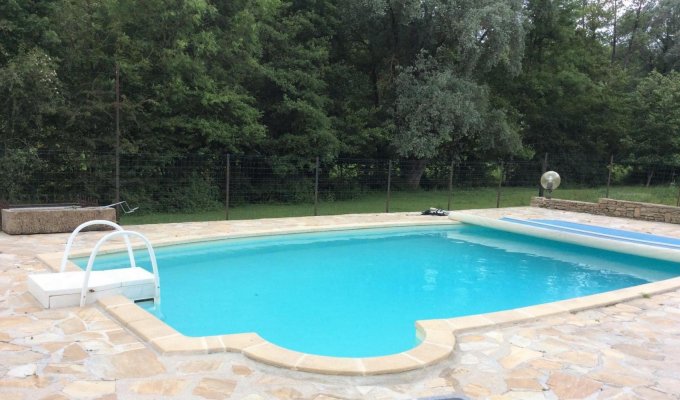 Ardennes cottage rental heated outdoor pool  fireplace