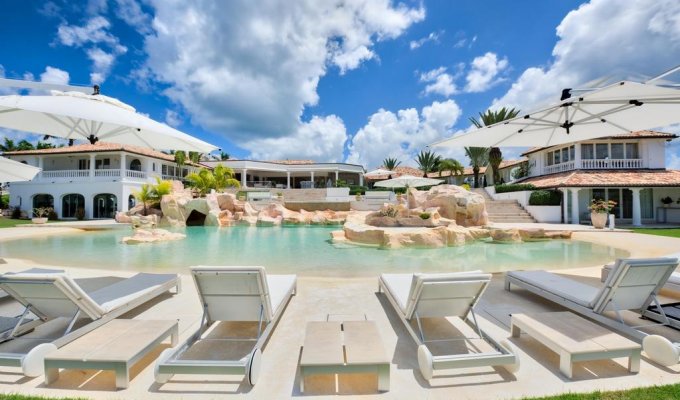 St Martin Terres Basses Villa rentals with two private pools & Jacuzzi