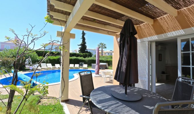 Algarve Villa Holiday Rental Vilamoura with private heated pool and jacuzzi