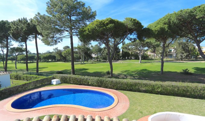 Algarve Villa Holiday Rental Vilamoura with private pool and Golf view