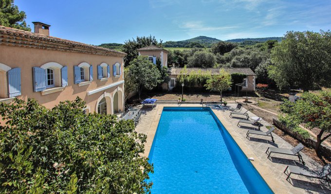 Luberon charming house rental with swimming pool