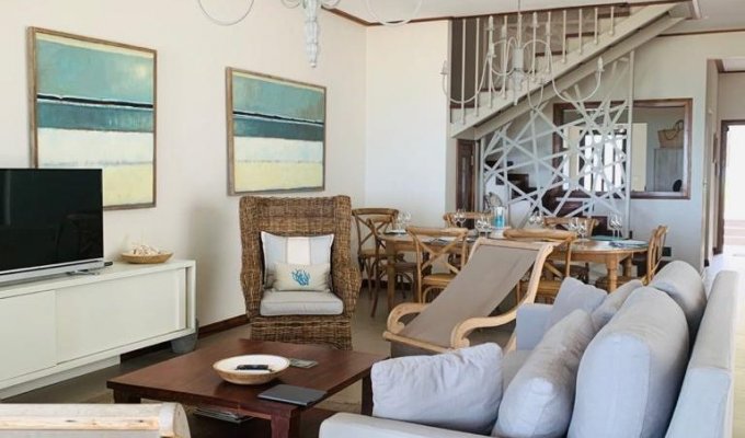 Beachfront Mauritius Villa rentals in Pointe d'Esny south coast  