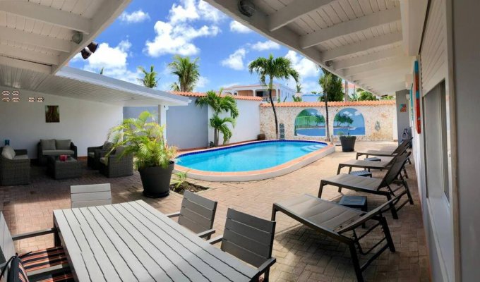 St Maarten Villa Rentals Beacon Hill with pool close to restaurants