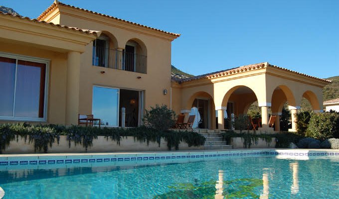 Calvi Corsica villa rental with private pool