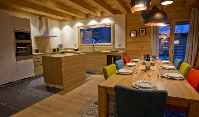 Serre Chevalier Luxury Chalet Rental near the slopes with spa and concierge service