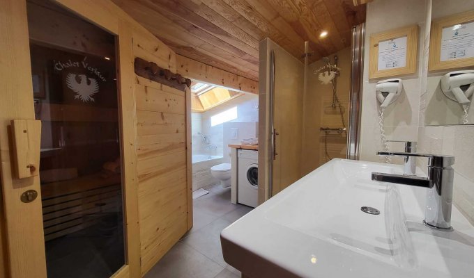 Serre Chevalier Luxury Chalet Rental near the slopes with Nordic bath