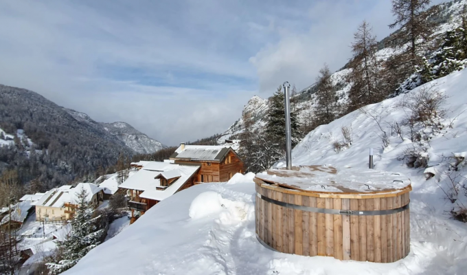 Vars Luxury Chalet Rental near hammam spa slopes Southern Alps