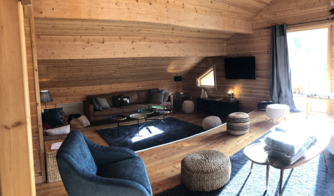 Vars Luxury Chalet Rental near slopes spa sauna Southern Alps