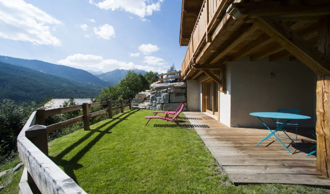 Serre Chevalier Luxury Chalet Rental near the slopes sauna and concierge services