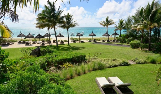 Beachfront Luxury resort in Pointe d'Esny south coast of Mauritius